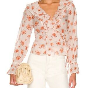 FREE PEOPLE “Amanda” Blouse - Small
MSRP $98